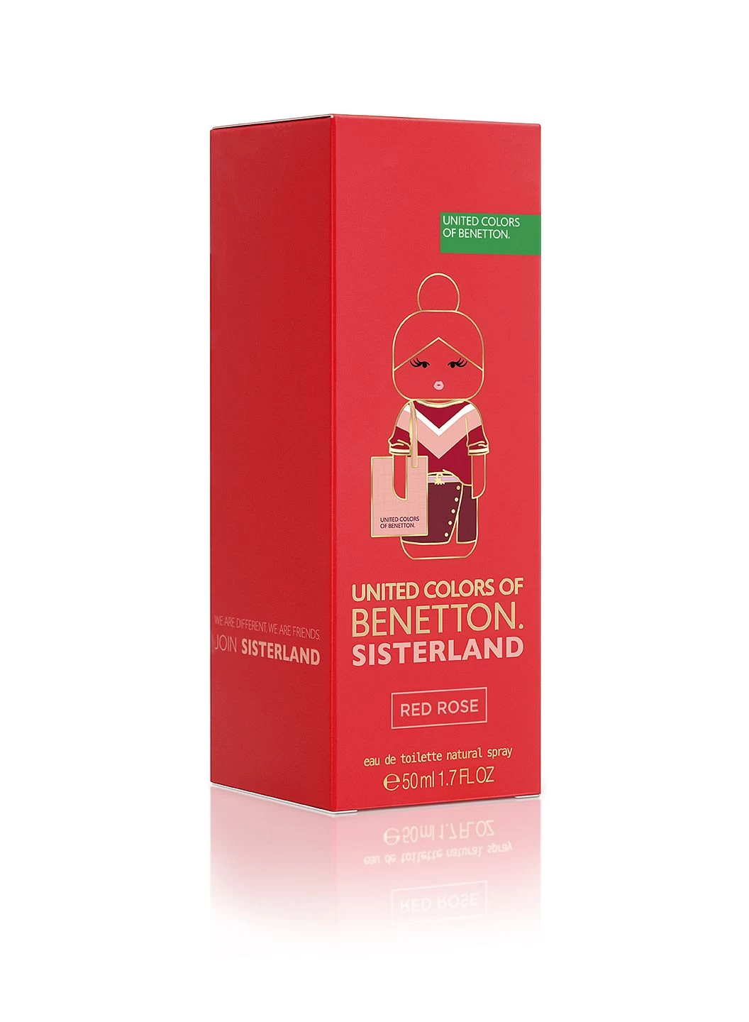 Benetton Sisterland Red Rose Eau De Toilette 1 Benetton Sisterland Red Rose Eau De Toilette