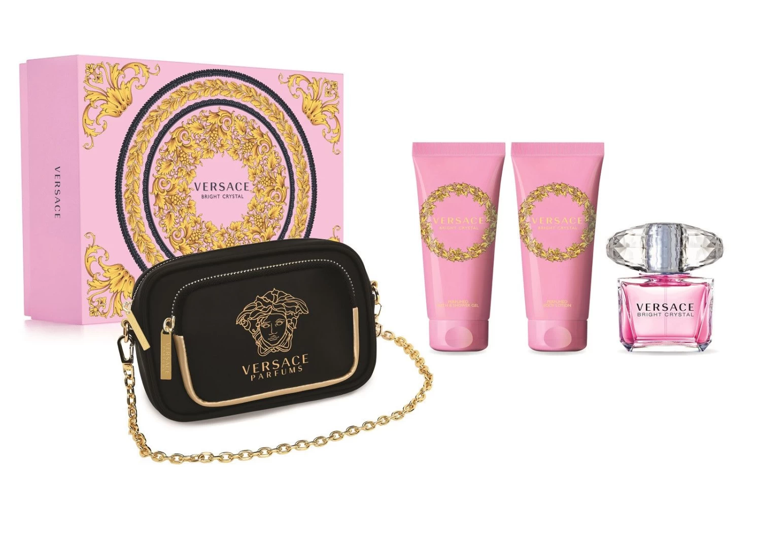 Versace Bright Crystal Estuche 1 Versace Bright Crystal Estuche